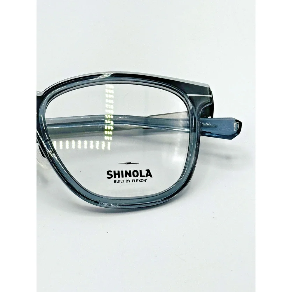 Shinola by Flexon Eyeglasses Frame SH37001 050 Crystal Smoke Full Rim 50-20-145